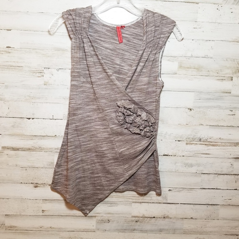 Anthro One September Rainy Rosettes Tank